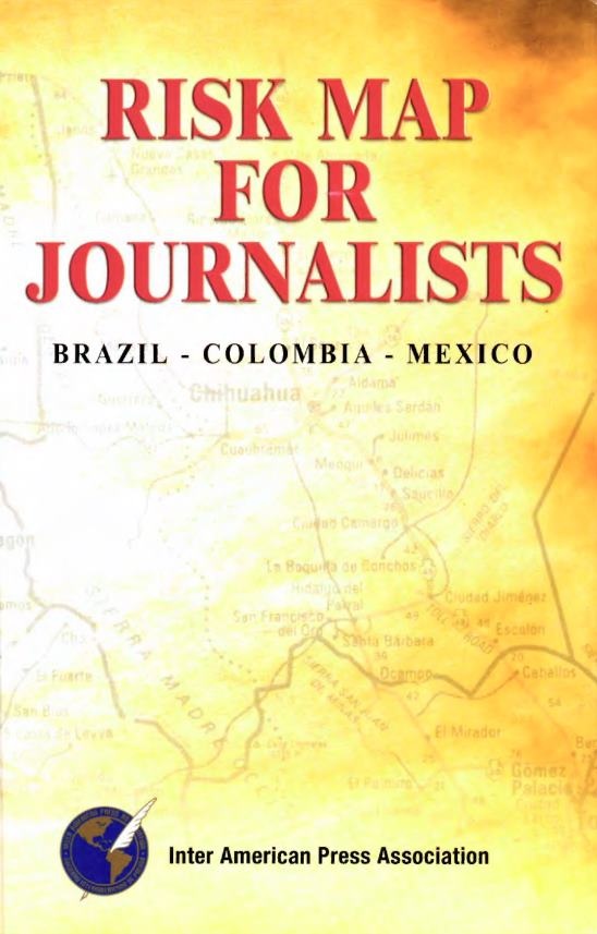 Mapa de riesgos para periodistas (Inglés)