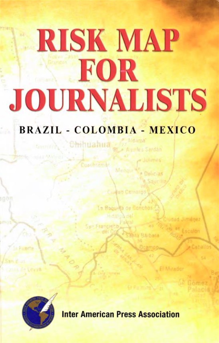 Mapa de riesgos para periodistas (Inglés)