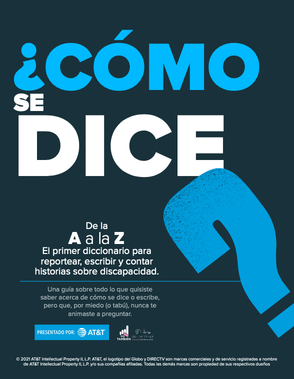 Diccionario para reportear, escribir y contar historias con discapacidad