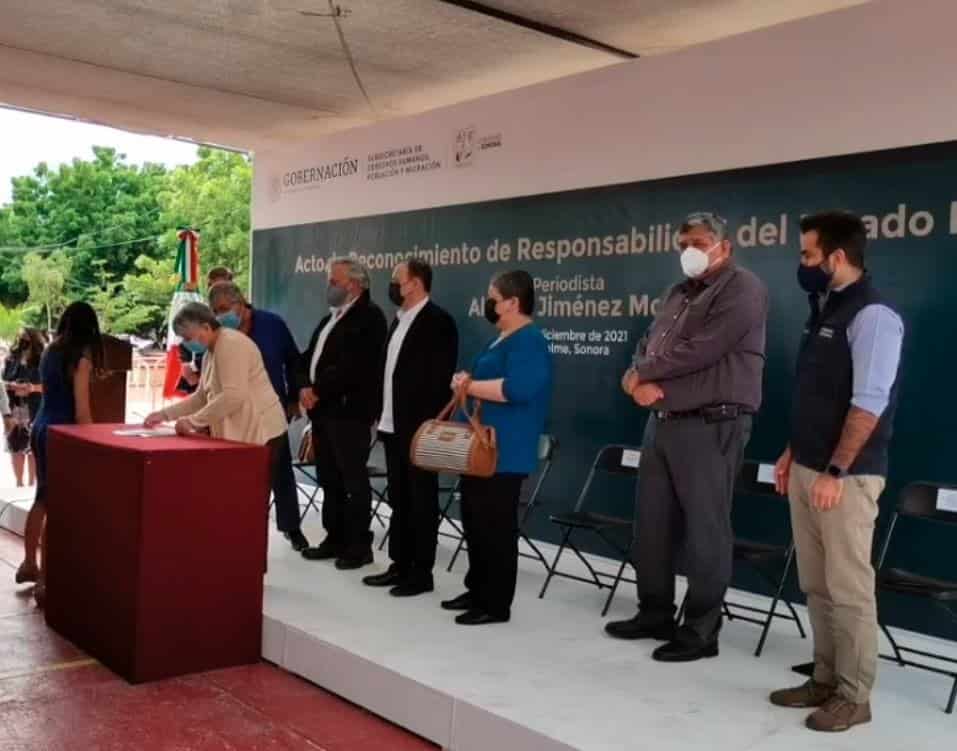 A 16 años de su desaparición, el Estado pide disculpas a familia de Alfredo Jiménez Mota