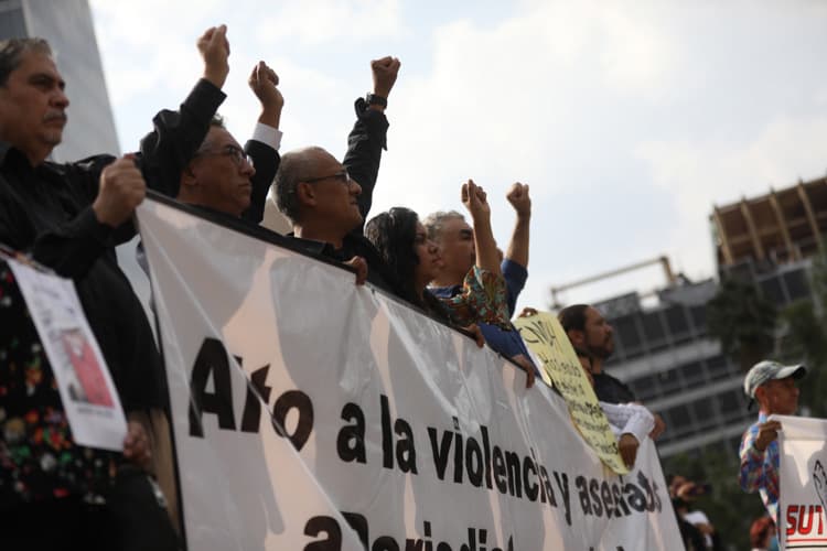 Marchan tras asesinatos en los cinco últimos días