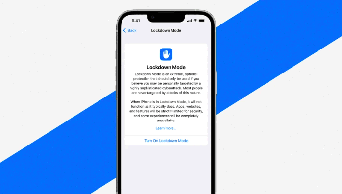 Apple protege  usuarios con “modo bloqueo” de softwares espía
