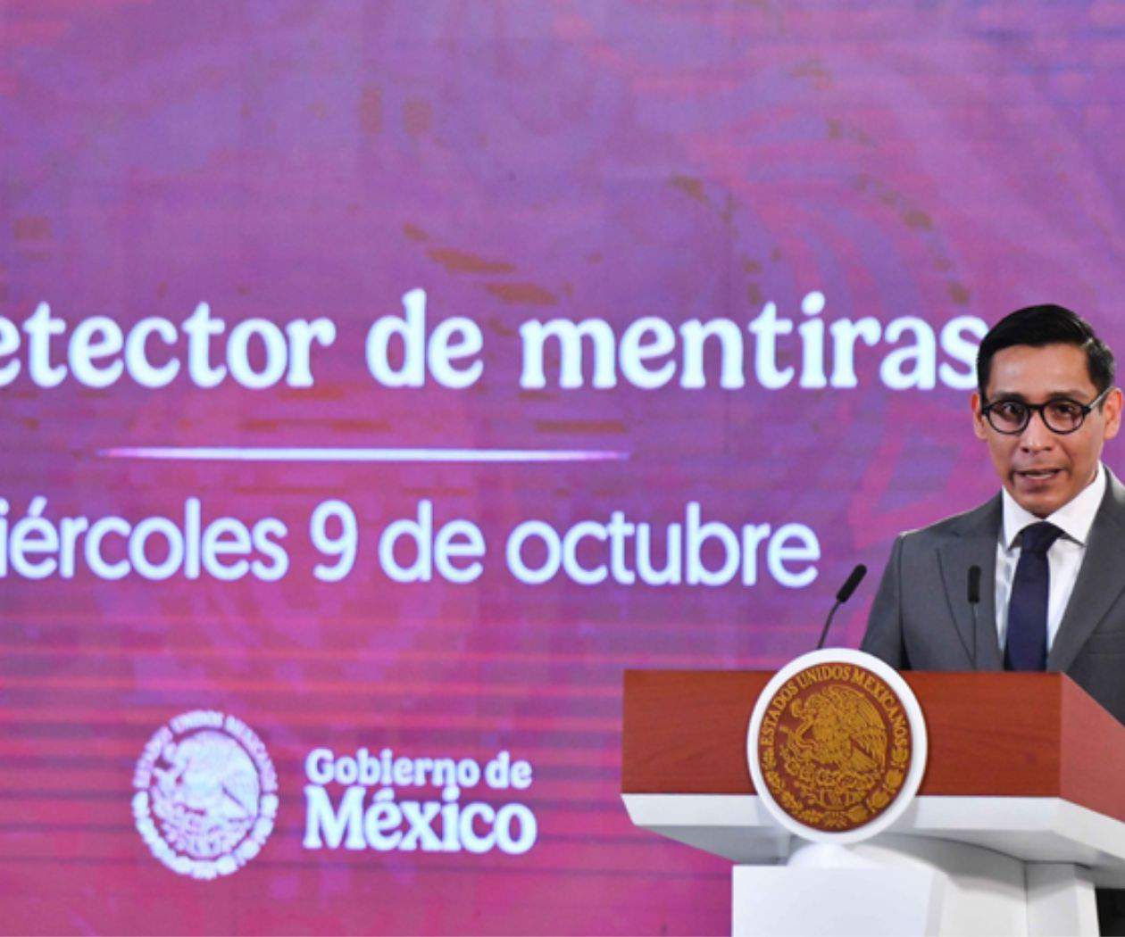 Presidenta Sheinbaum lanza sección Detector de Mentiras en mañanera para desmentir información