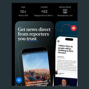 Periodistas lanzan Noosphere, una nueva plataforma de noticias con formato similar a TikTok