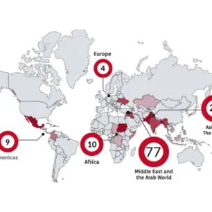 FIP documenta 122 asesinatos de periodistas en 2024; México el país más peligroso en América sin conflicto armado