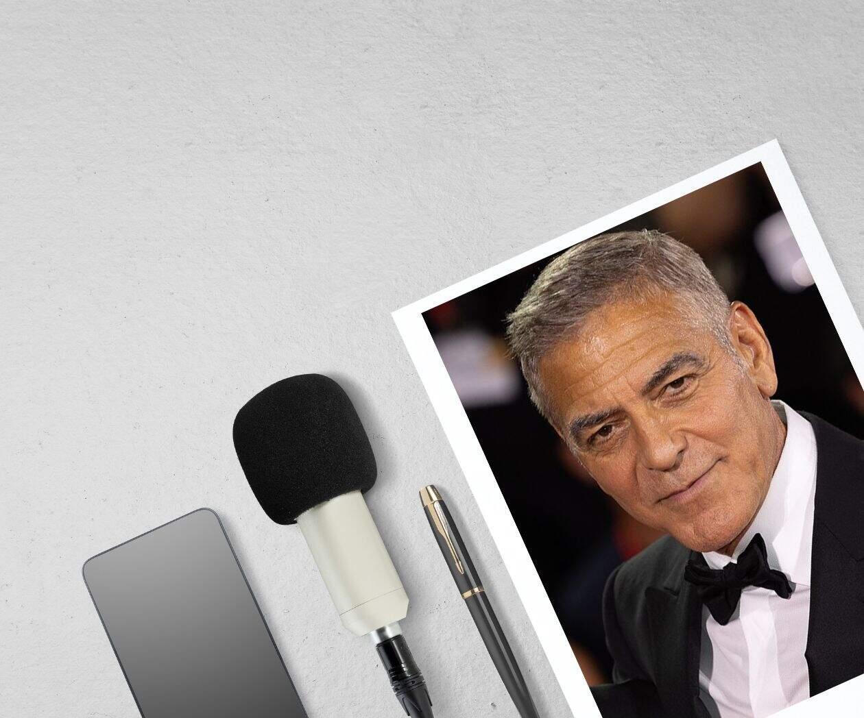 George Clooney defiende la libertad de prensa y recibe ataques de Trump