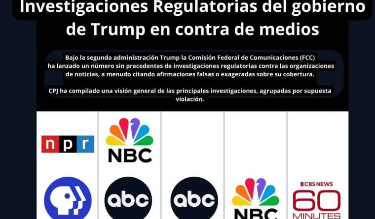 Primeros 100 días de la administración Trump, con efecto disuasorio que limitaría la libertad de prensa: Informe CPJ