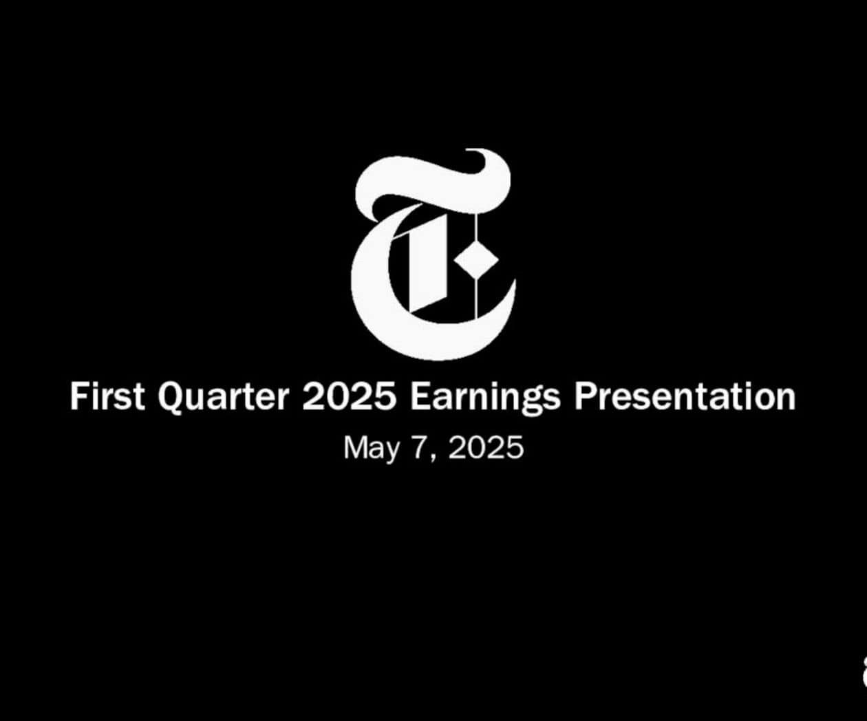 El New York Times suma 250 mil nuevas suscripciones digitales y eleva 14.4% sus ingresos en el primer trimestre de 2025