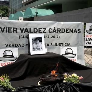 Organizaciones y familiares del periodista Javier Valdez exigen justicia a 8 años de su asesinato