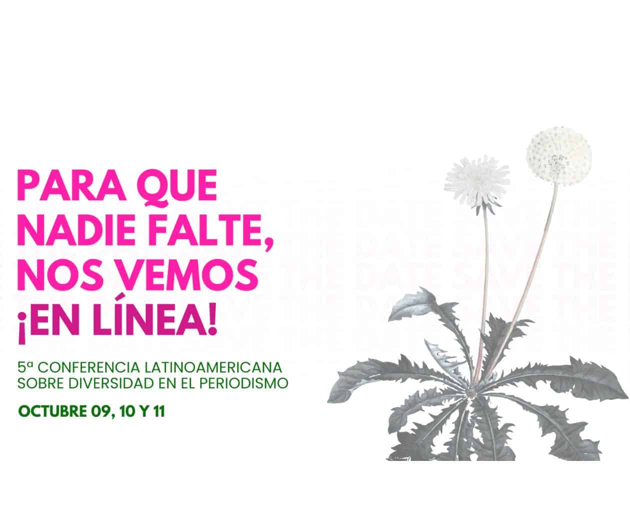 Participa en la 5ª Conferencia Latinoamericana sobre Diversidad en el Periodismo organizada por REDIPE