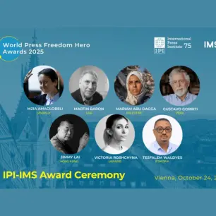 Recibe Gustavo Gorriti periodista de Perú el Premio Héroe Mundial de la Libertad de Prensa