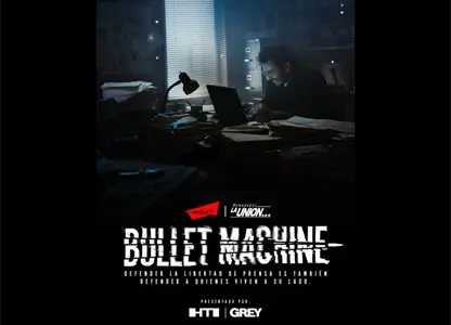 Informar o proteger su vida y la de la familia, el dilema del periodismo en México: Bullet Machine de Artículo 19