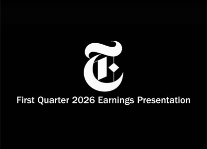 Suscriptores de The New York Times llegan a 13 millones al primer trimestre de 2026