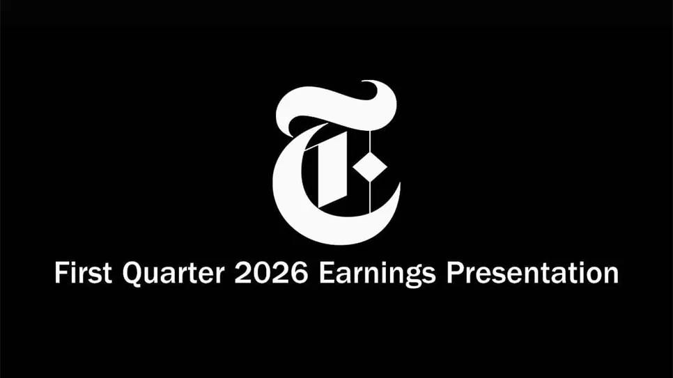 Suscriptores de The New York Times llegan a 13 millones al primer trimestre de 2026