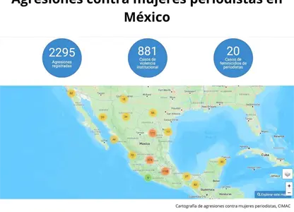CIMAC documenta 2 mil 295 agresiones contra mujeres periodistas y alerta persistente violencia estructural en México
