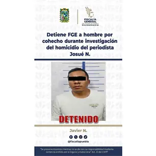 Detienen por cohecho a presidente municipal auxiliar durante investigaci&oacute;n del asesinato del periodista Josu&eacute; Mart&iacute;nez