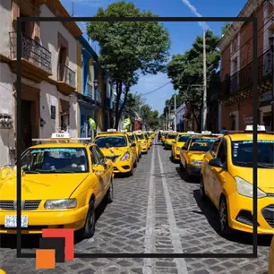 Oaxaca: Taxistas amenazaron de muerte a periodistas mientras se manifestaban frente a la SEMOVI