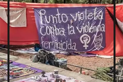 Periodista Abril Rojas y activistas son agredidas por comerciantes durante manifestación pacífica